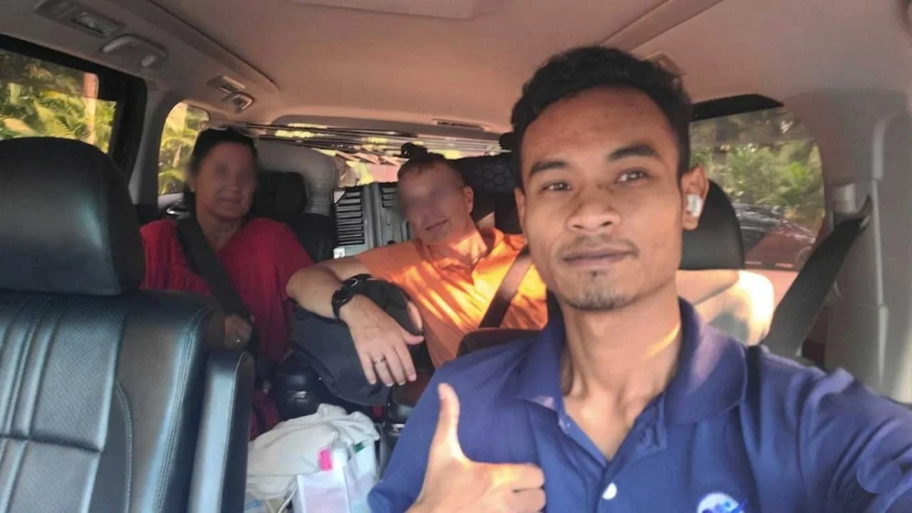 Taxi Sihanouk Ferry port to Phnom Penh fleet vehicle